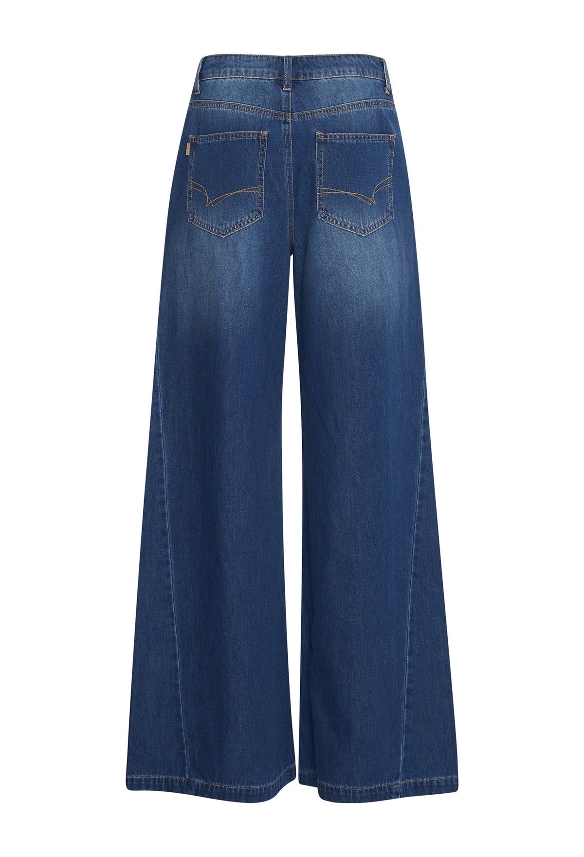 PZINGRID HW Jeans Wide Leg - Blauw