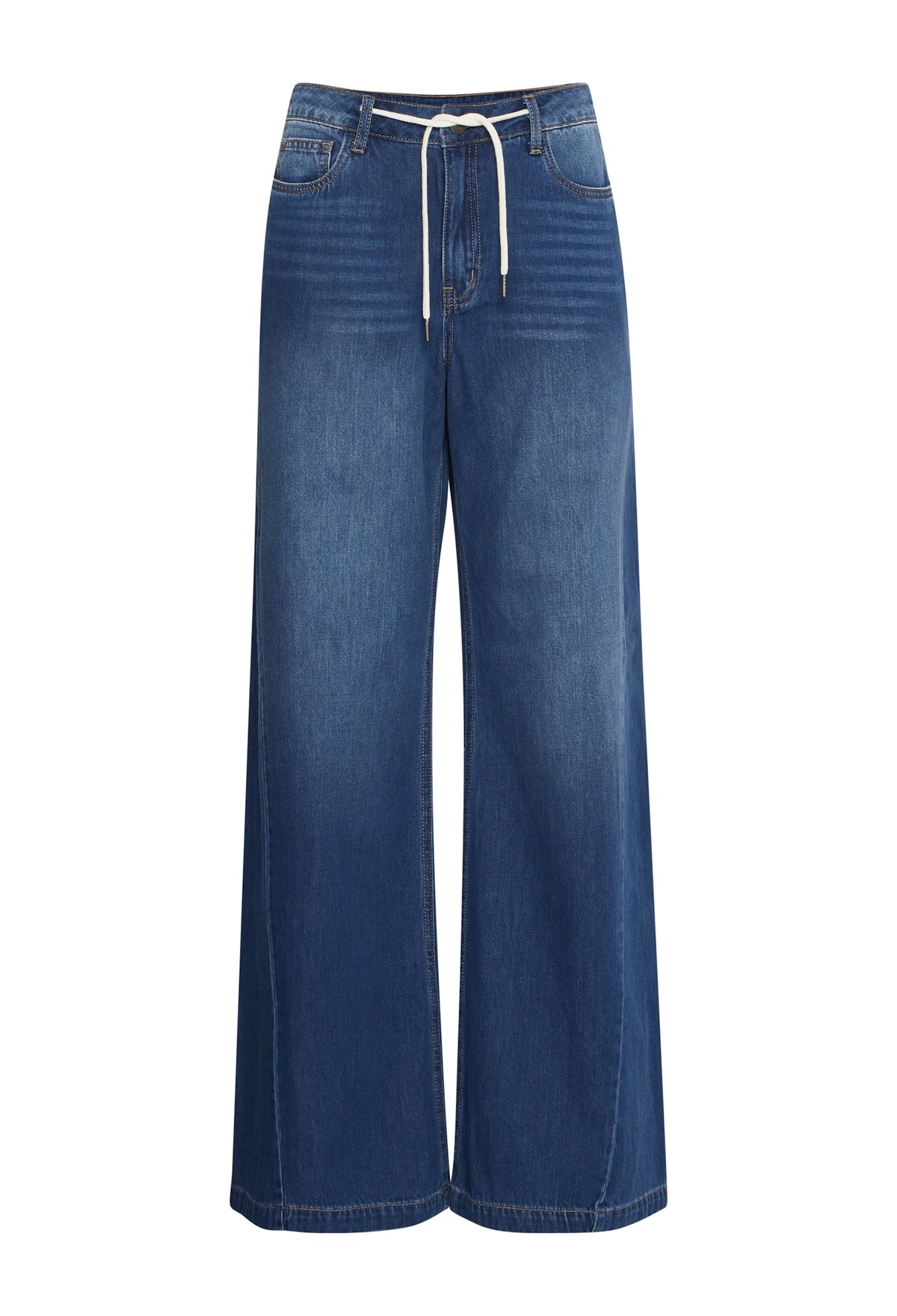 PZINGRID HW Jeans Wide Leg - Blauw