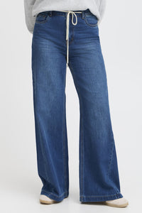 PZINGRID HW Jeans Wide Leg - Blauw