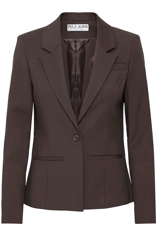 PZBINDY Short Blazer - Grijs