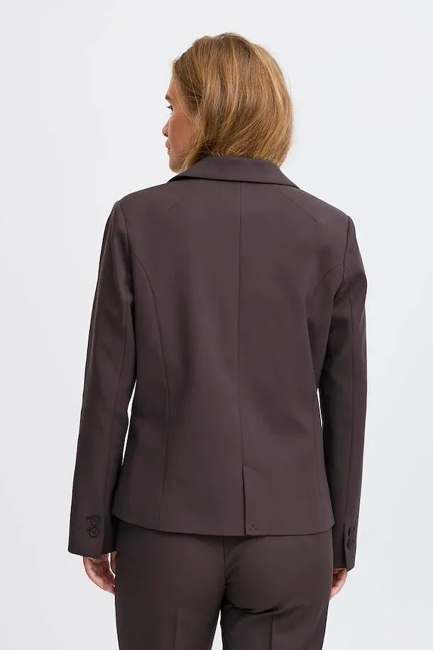 PZBINDY Short Blazer - Grijs
