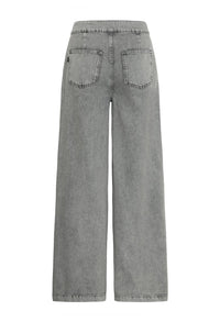 PZVICKY UHW Jeans Wide Leg - Grijs