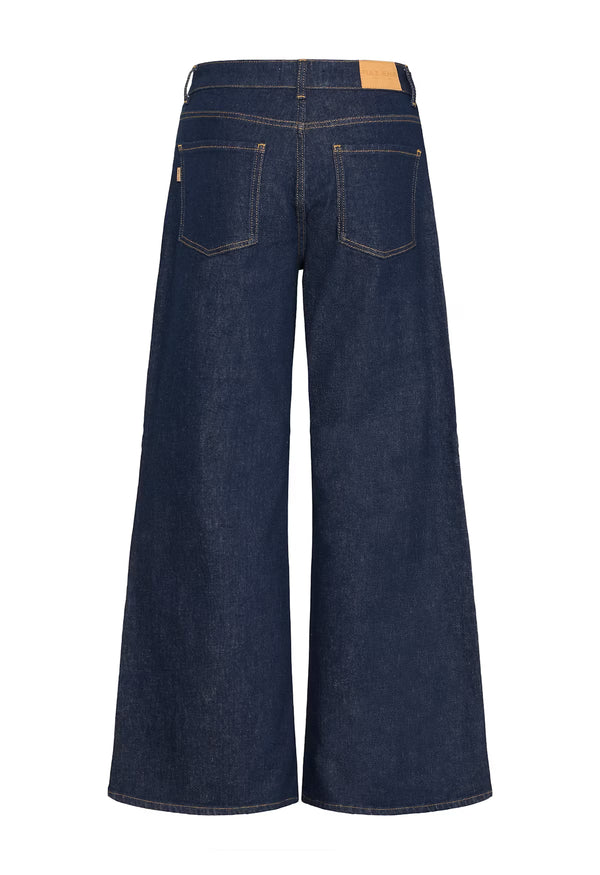 PZLIRA UHW Jeans Wide Leg - Blauw