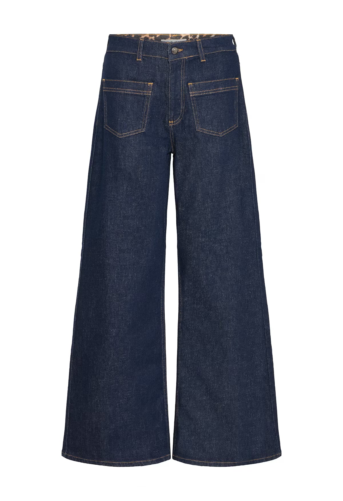 PZLIRA UHW Jeans Wide Leg - Blauw