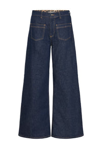 PZLIRA UHW Jeans Wide Leg - Blauw