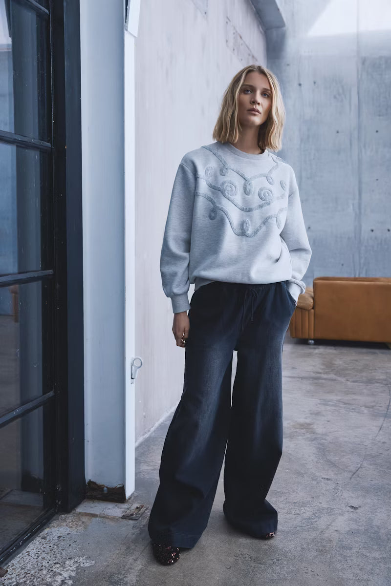PZISABELLA Sweatshirt - Grijs