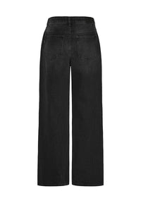 PZVEGA UHW Jeans Wide Leg - Zwart