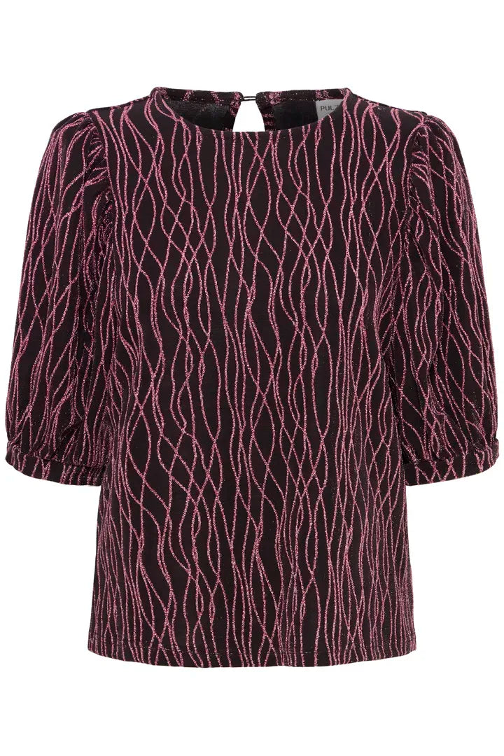 PZTHEA LS Blouse - Roze