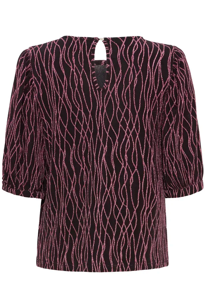 PZTHEA LS Blouse - Roze