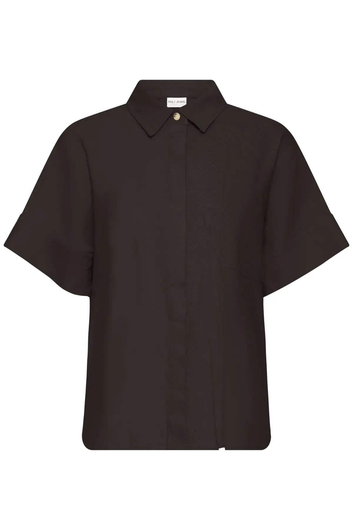 PZLUCA Boxy Shirt - Bruin