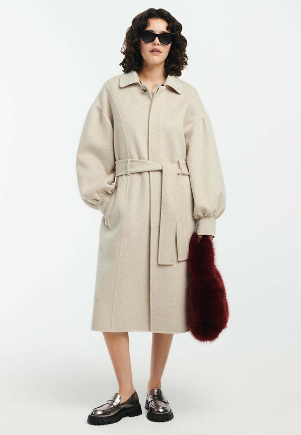 ALORA Wool Blend - Beige