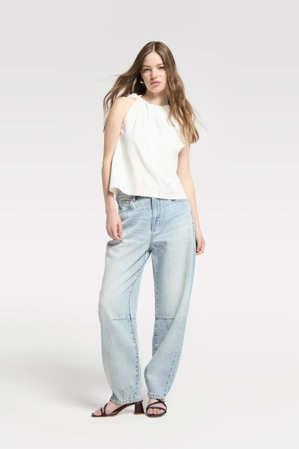 Amber Balloon Jeans - Blauw