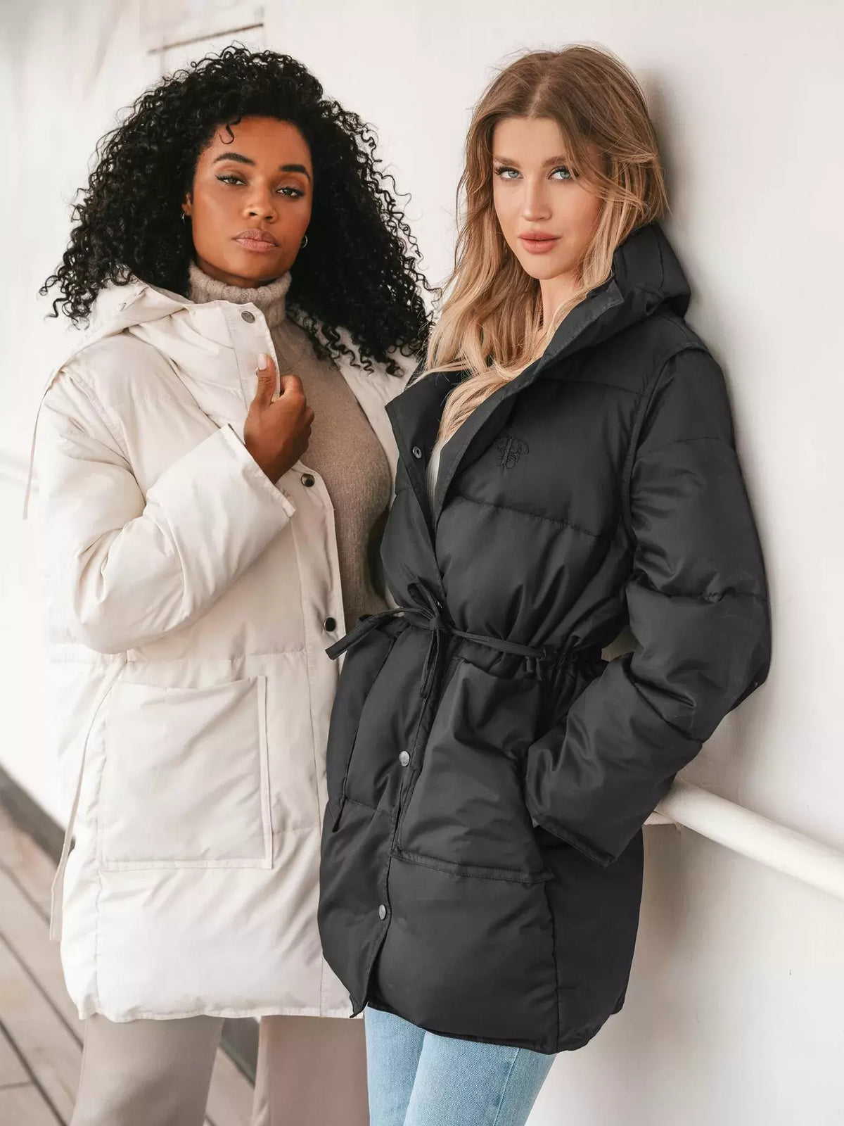 April Puffer Coat - Multi