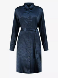 Aster Shirt Dress - Blauw