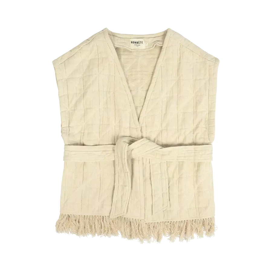 Azusa Gilet - Beige