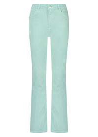 Flared Jeans - Groen