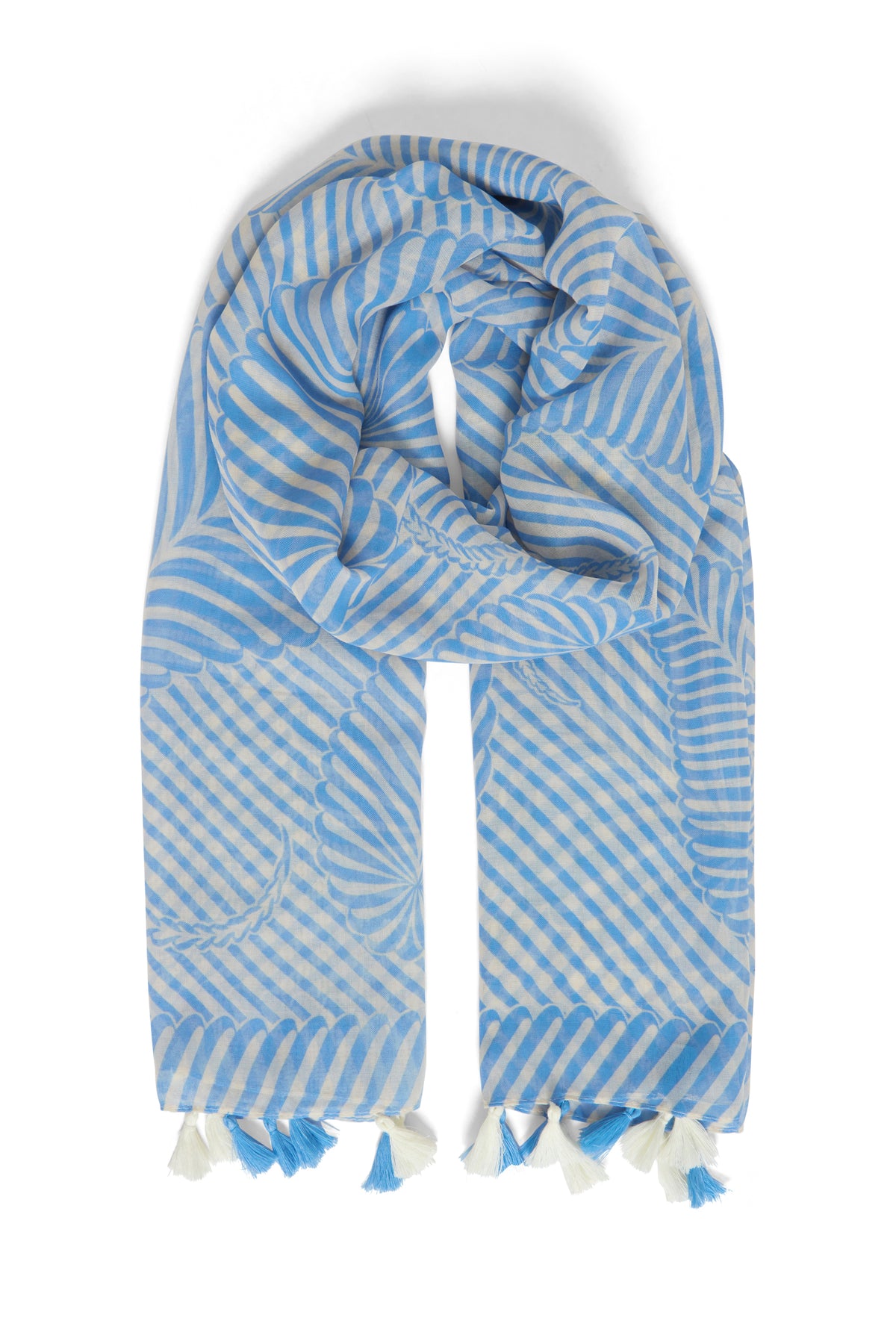 BAWELA Scarf - Blauw