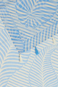 BAWELA Scarf - Blauw