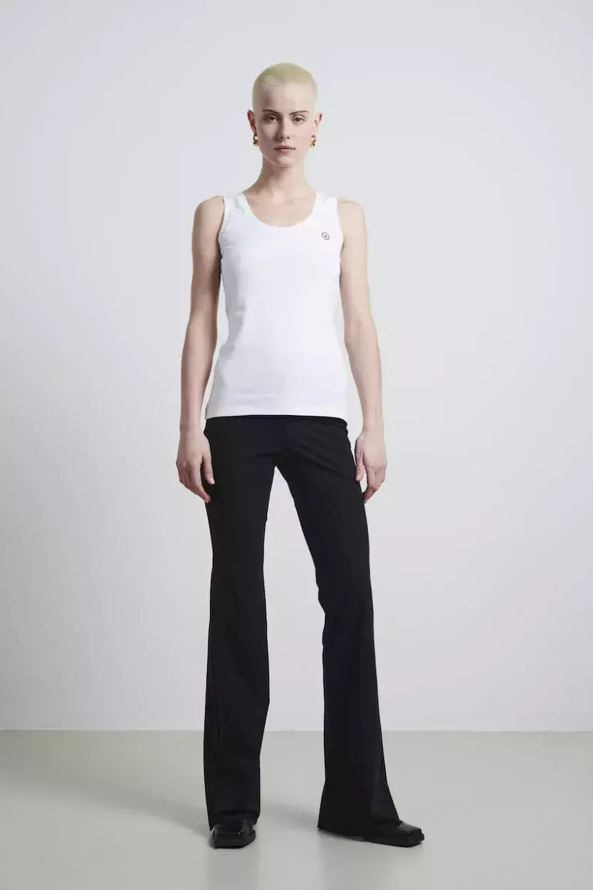 Pants Eliya easy wear flair Technical Je - Zwart