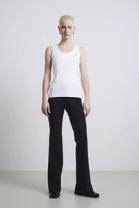 Pants Eliya easy wear flair Technical Je - Zwart