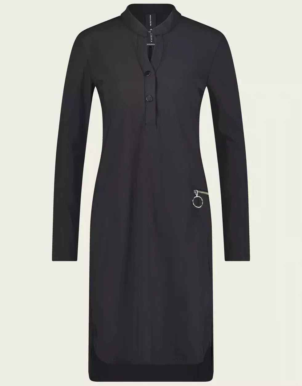Dress Eva easy wear - Zwart