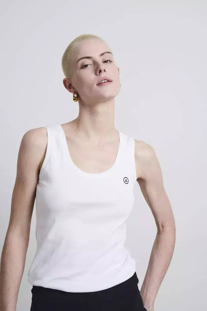 Top rips easy wear Organic Cotton - Wit