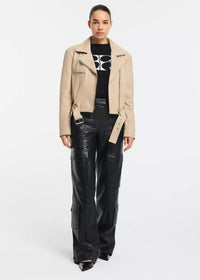 BOLIVAR Jacket Vintage Rub Off - Beige