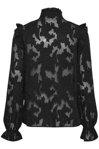 BYIFLOR shirt - Zwart