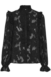 BYIFLOR shirt - Zwart