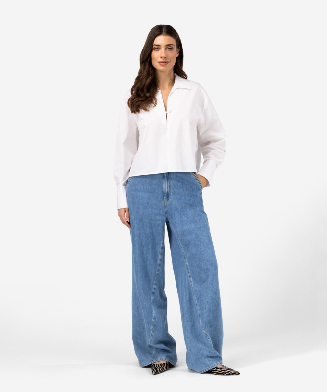 Baily blouse - Wit