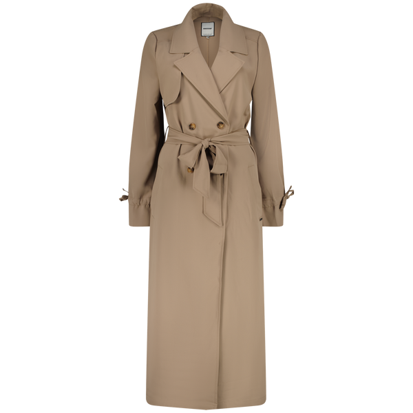 Bernice jeans coat - Bruin