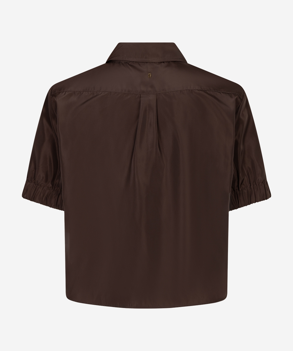 Bonnie blouse - Bruin