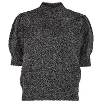 Britney Knit T-shirt - Zilver