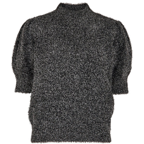 Britney Knit T-shirt - Zilver