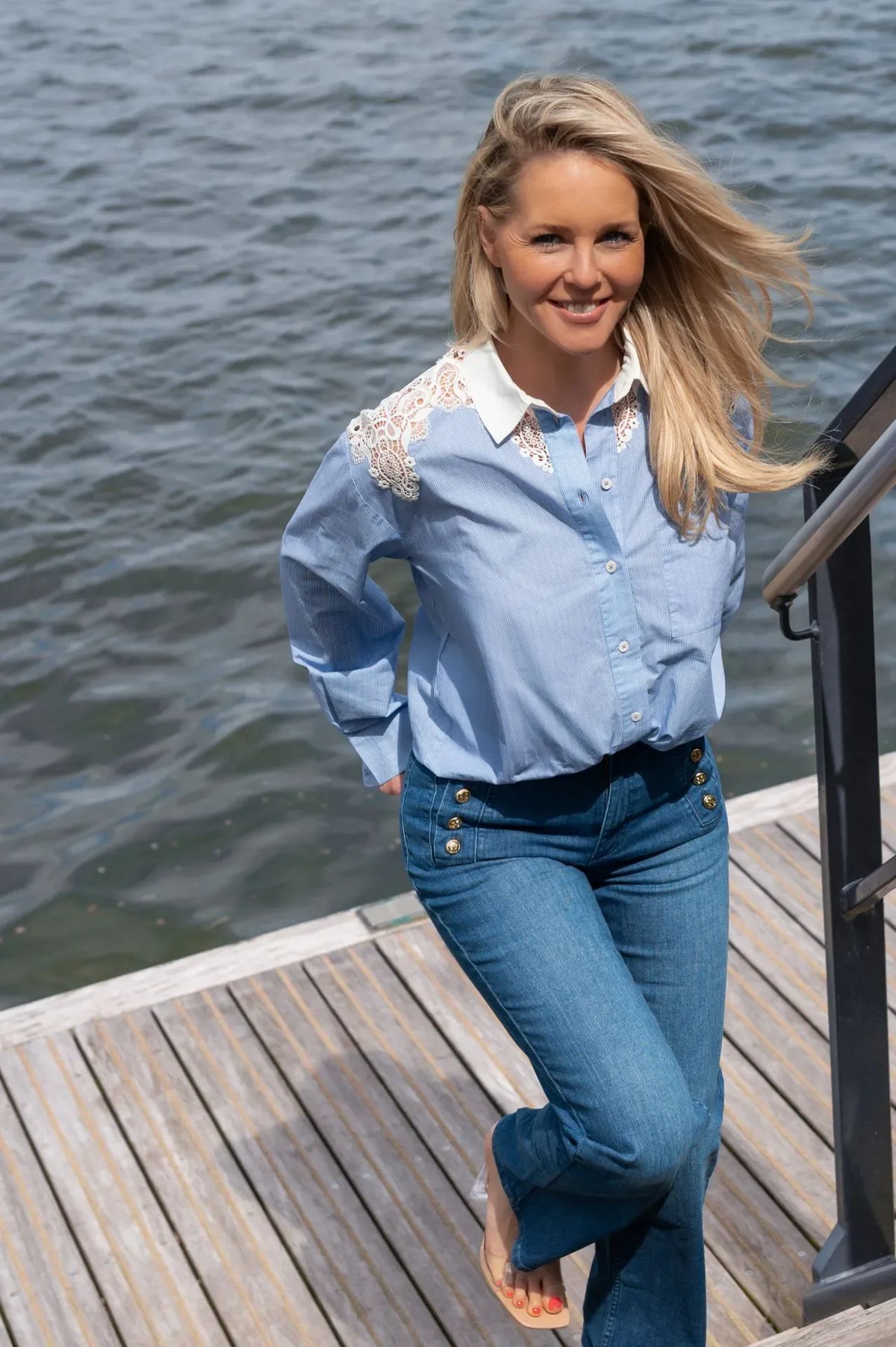 Cherie Shirt - Blauw