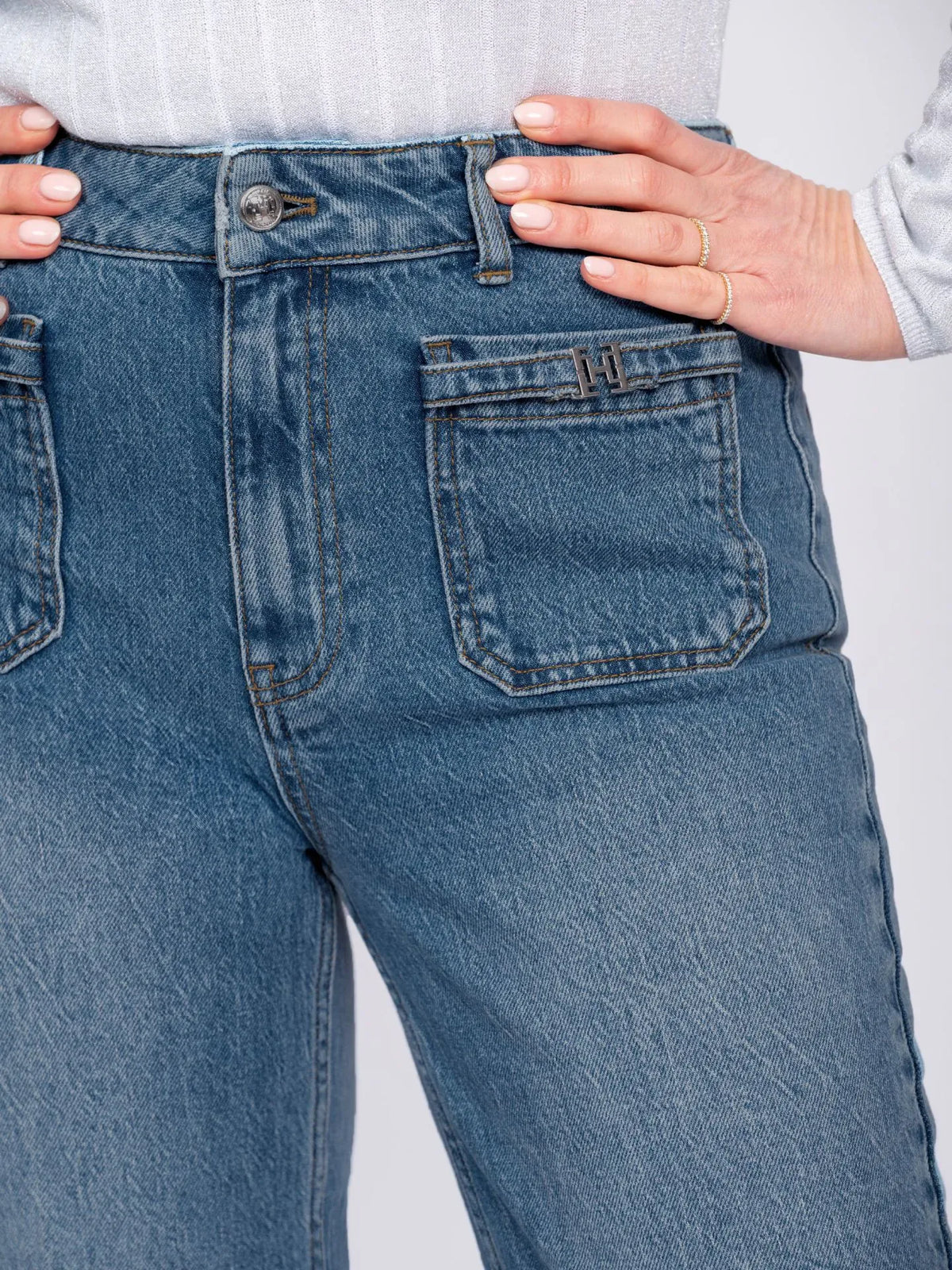 Brooklyn Pocket Jeans - Blauw