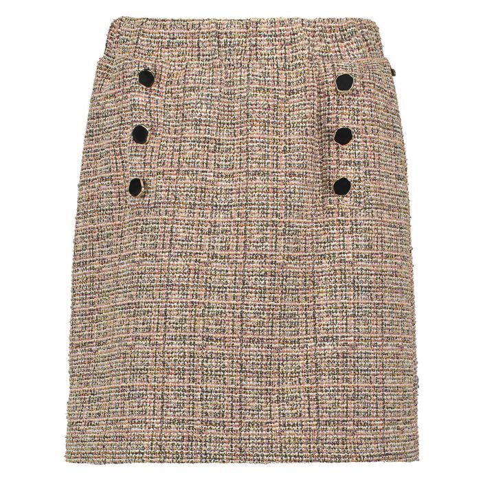 Skirt Stretch Tweed - Multi