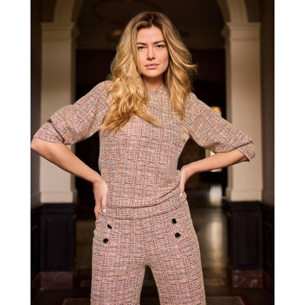Top Stretch Tweed - Multi