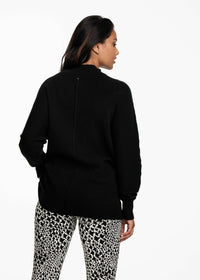 Sweater Lace Details - Zwart