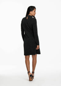 Dress Jersey Lurex - Zwart