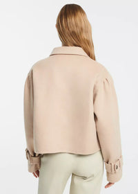 CATALANA Jacket Wool Blend - Beige