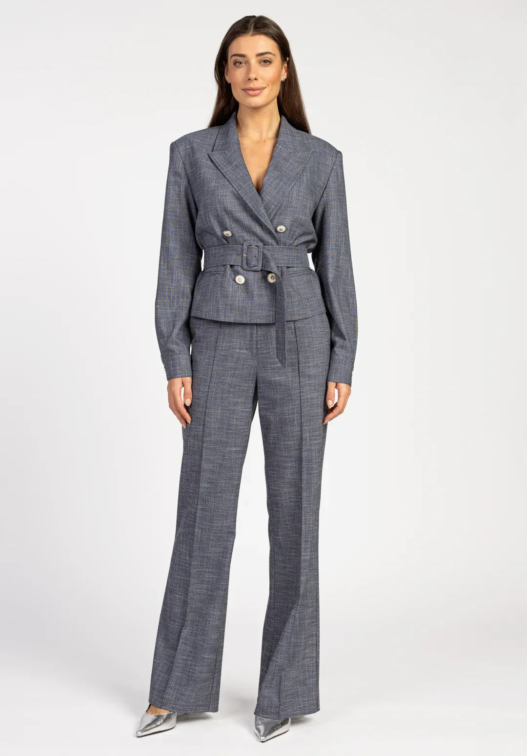 TROUSERS - Blauw