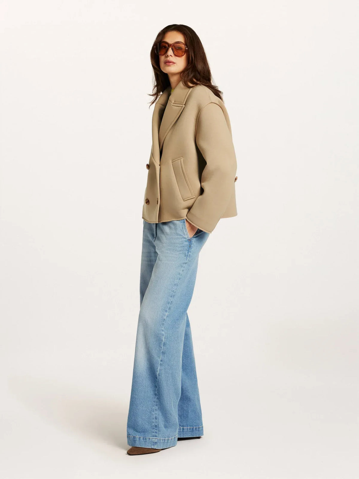 COLETTE jacket - Bruin