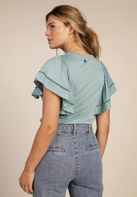 Top - Blauw