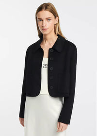 ELVITA Jacket Wool Blend - Zwart