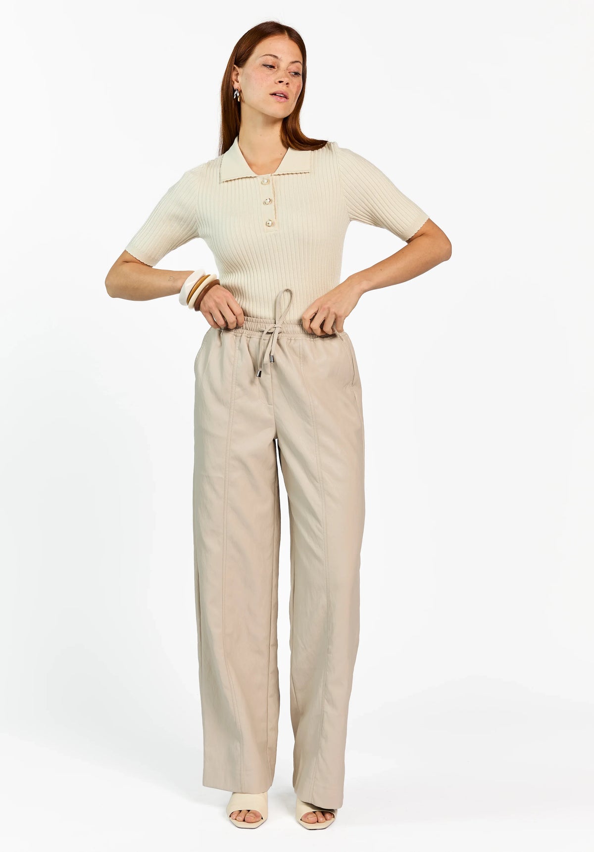TROUSERS - Wit