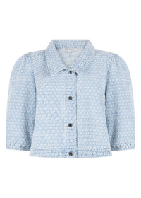Embroidered Denim Jacket