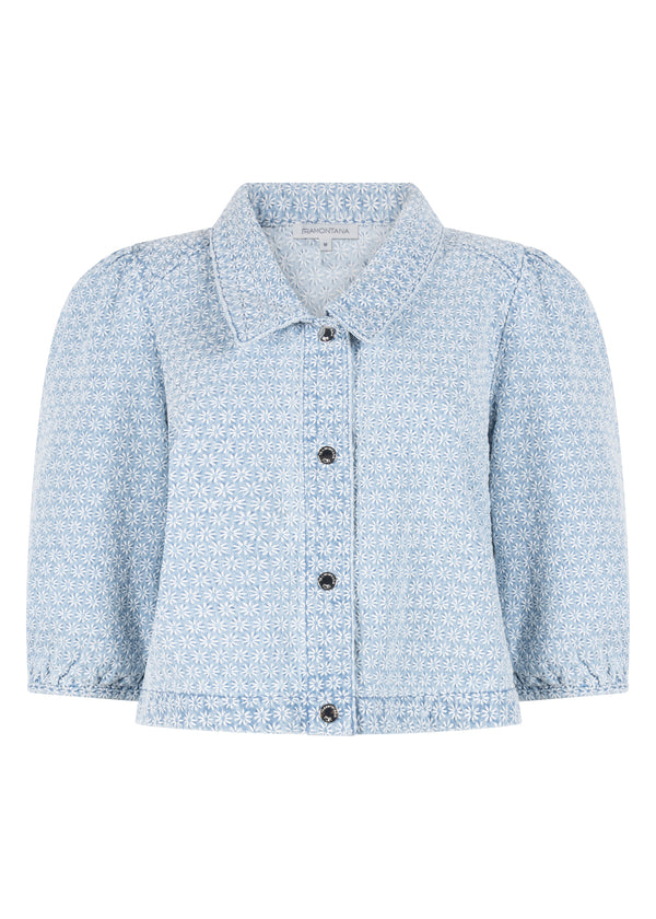 Embroidered Denim Jacket