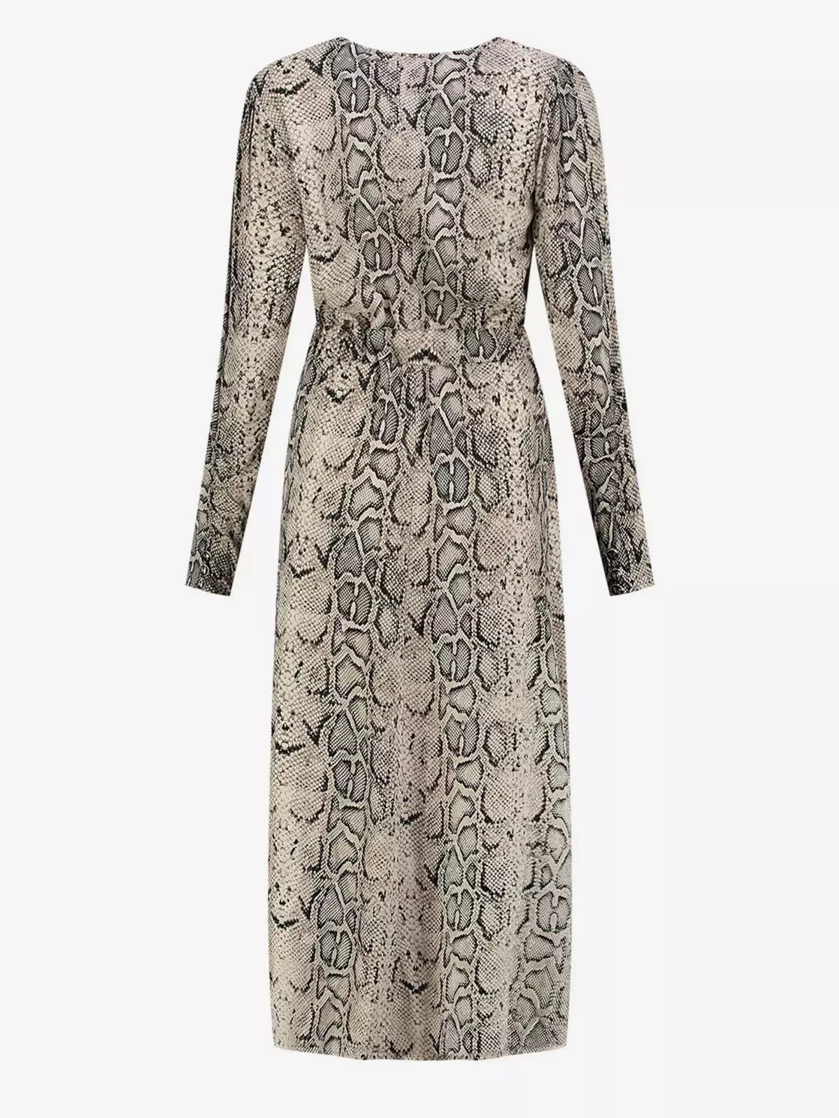 Reese Snake Dress - Bruin