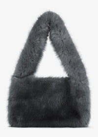FJOLA Faux Fur - Grijs